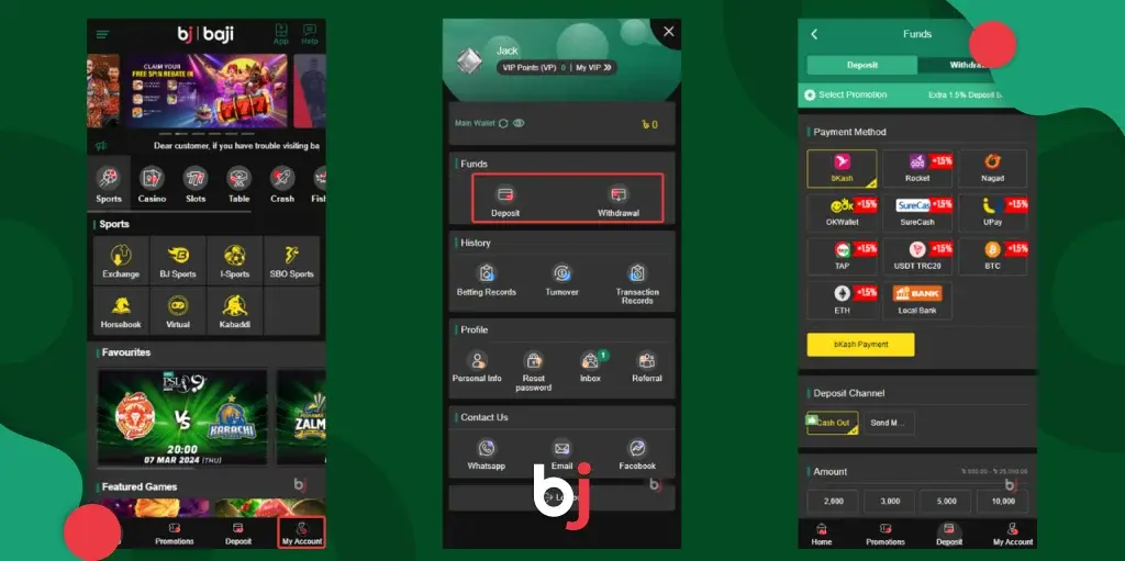 Exploring Casino Games in the Baji999 App