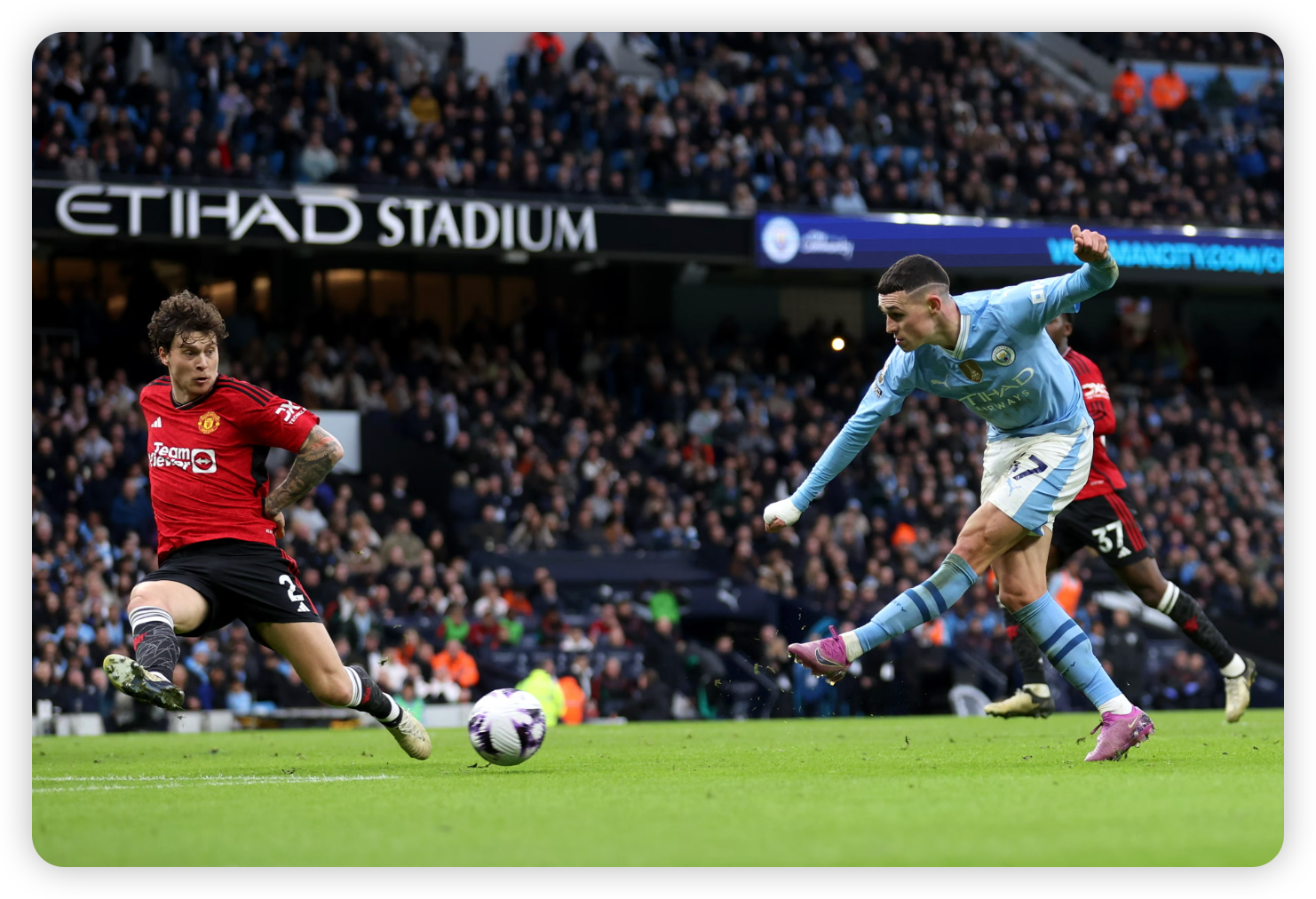 Foden's Hat-Trick Steals the Show at Etihad Stadium